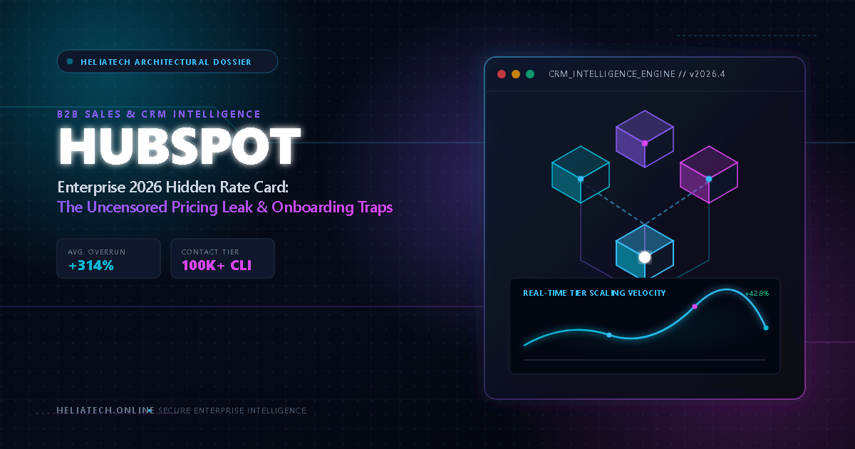 HubSpot Enterprise 2026 Hidden Rate Card: The Uncensored Pricing Leak & Onboarding Traps — Flagship Architectural Artwork
