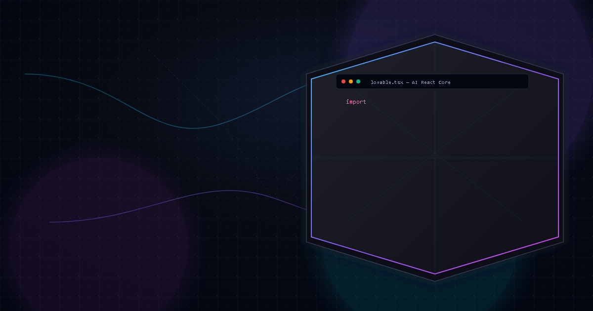 Lovable: The Genesis of AI-Driven React Engineering and the Enterprise Blueprint for Rapid Application Development — Flagship Architectural Artwork